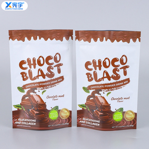 Bolsa de Aluminio con Logotipo Impreso Personalizado, Bolsa de Mylar Reutilizable a Prueba de Humedad para Café en Polvo, Cacao, Latte y Matcha - Product Image 2