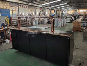 Maquina dispensadora portatil de barril de bière de barril con torre cerveza tipo U - Product Image 3