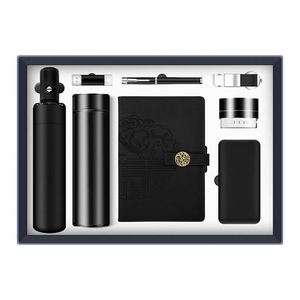 Custom Luxury Office Promotional Gifts With Logo Leather <b>Notebook</b> Gift <b>Set</b> and Pen Business Gift <b>Set</b> - Product Image 5