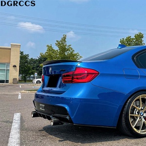 สปอยเลอร์หลังคาร์บอนไฟเบอร์ขัดเงาแบบ AC สำหรับรถซีดาน DGRCCS Original 3 Series F30 F35&M3 F80  ไม่เจาะรู - Product Image 5