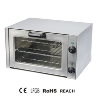 Four à convection électrique de comptoir en acier inoxydable commercial de 30 L pour boulangerie, pizza, pain, cuisson, grillage, aliments YSD-B
