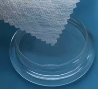 Tissu non tissé écologique respirant soluble dans l'eau froide, papier de support pour broderie soluble dans l'eau 30/40/50/60 g/m²