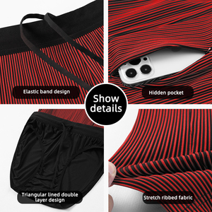 Short d'entraînement de <span class=keywords><strong>basket</strong></span>-ball en plein air pour marathon de fitness cinq quarts d'athlétisme et de terrain pour hommes et femmes - Product Image 6
