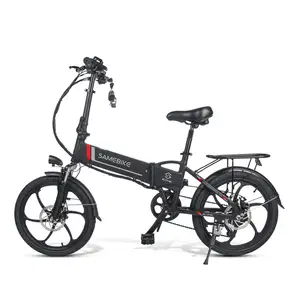 SAMEBIKE 48v 350w מתקפל חשמלי אופניים הרי שומן Ebike מקסימום שחור צהוב לבן כחול מנוע כוח ליתיום סוללה אופניים