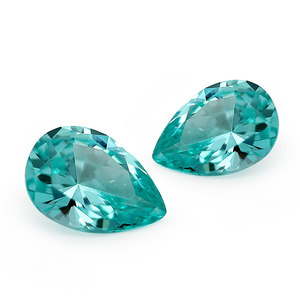 Venta al por mayor <span class=keywords><strong>de</strong></span> gemas <span class=keywords><strong>de</strong></span> cristal <span class=keywords><strong>de</strong></span> circón Paraiba, varios tamaños, <span class=keywords><strong>colores</strong></span> verde y rosa, gota <span class=keywords><strong>de</strong></span> pera, piedras preciosas cultivadas en forma <span class=keywords><strong>de</strong></span> corte - Product Image 5