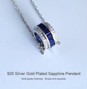 Pendentif homme hip hop en argent 925 pour hommes et femmes pendentif en plaqué or PT925 <span class=keywords><strong>bijoux</strong></span> en argent sterling 925 pour <span class=keywords><strong>scooter</strong></span> - Product Image 5