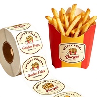 Aangepaste holografische, oliebestendige, duurzame, UV-bestendige etiketten voor fruit, groenten en verse sappen, milieuvriendelijke, waterdichte, zelfklevende stickers