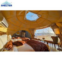 Dômes préfabriqués Casas De China 8m Glamping Hotel Eco Domos Home Igloo Tent