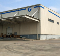 Entrepôt à structure en acier |   Bâtiment métallique préfabriqué pour stockage industriel