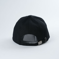 Hoge kwaliteit Oxford fruitpatroon zwart borduurwerk ontwerp print binnenband verstelbare baseballcap met aangepast logo