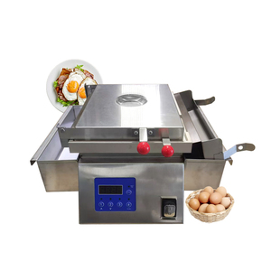 آلة صنع البيض المقلي والأومليت الكهربائية التجارية من الفولاذ المقاوم للصدأ بسعة 6 قطع - Product Image 5
