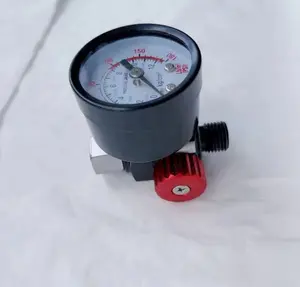 Air Compressor Spare Part Pressure Switch Assembly With Regulator Valve And Pressure Gauge