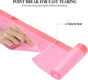 Bolsas de Basura de PE con Cordón, Desechables y Reciclables, Tamaño y Capacidad Personalizables para Cocina, Baño, Dormitorio, Hogar y Oficina - Product Image 3