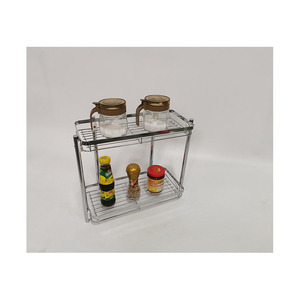 Hot selling product 2 layers plate rack storage holder Popular bath hardware set wall mounted corner rack