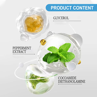Nettoyant intime à la menthe poivrée équilibré en pH, personnalisé ODM/OEM, pour tous les scénarios intimes quotidiens