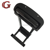 Sac à dos scolaire classique portable avec poignée de chariot amovible et support pliable, construction de haute qualité en fer et plastique