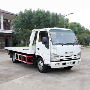 Camión de Remolque de Plataforma Plana Isuzu NKR 4x2 de 3 Toneladas, Portacoches con Motor 4KH1 - Product Image 3