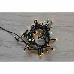 50 LUMIÈRES DE NOËL À LED À LUMIÈRE CHAUDE FIXE AVEC TRANSFORMATEUR 7,5+1,8MT - Product Image 1