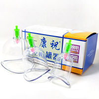 Kit de ventouses en plastique de marque Kangzhu, ensemble de 3 ventouses courbes à vide