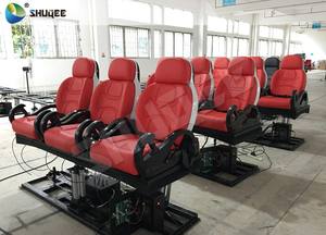 เก้าอี้โรงภาพยนตร์เอฟเฟกต์พิเศษแบบจำลองไฟฟ้า เก้าอี้โรงภาพยนตร์ 4 มิติ เก้าอี้เคลื่อนไหว 3DOF - Product Image 5