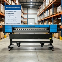 Impresora Eco Solvente XP600 I3200 para Impresión de Pancartas Colgantes, Plotter de Inyección de Tinta Digital de Gran Formato de 1.3m 1.6m