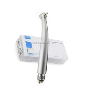 Fornitura di fabbrica CE certificazione dentale turbina 3 getto d'acqua in acciaio 4/2 argento ceramica dentale ad alta velocità Handpiece - Product Image 3