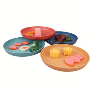 Ensemble de vaisselle promotionnel, assiettes, tasses et bols, vaisselle en paille de blé pour les entreprises - Product Image 4