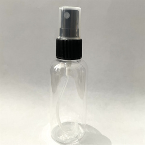 Botella de Spray de Plástico PET de 60 ml Transparente y Ámbar con Tapas de Colores para Cosméticos, Perfumes, Aceites <span class=keywords><strong>Esenciales</strong></span> - Product Image 4