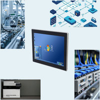 Panel PC EVUC de Alto Rendimiento de 15 Pulgadas, Core I5/i7, DDR4 8GB RAM, Sistema Operativo Win10/Linux, Resolución 1024x768, Skylake/Kaby Lake 4, en Stock