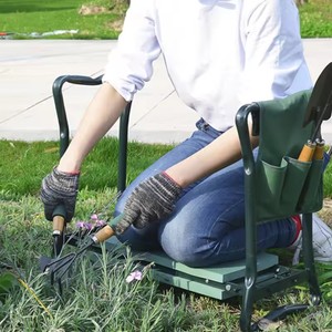 Heavy Duty amélioré jardin épaissir siège rembourré tabouret à genoux intérieur extérieur 150KG charge Portable pliant - Product Image 5
