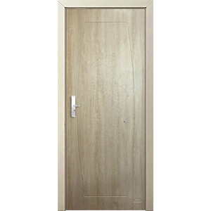 Puerta principal de MDF de PVC corrediza con diseño de modelo 3D moderno con retención de color, la mejor opción para OEM de fábrica vietnamita - Product Image 5