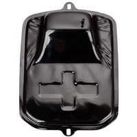 HIAORS réservoir de gaz en métal avec couvercle de gaz de carburant pour 150cc 200cc 250cc ATV 4 roues Quad Taotao Bull 150 Bull 200 Rhino 250cc Bashan