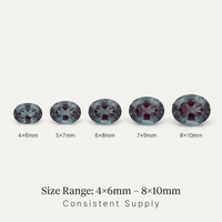 Pierre d'Alexandrite de synthèse de laboratoire, taille ovale 4x6-8x10mm, à changement de couleur, certifiée AGL Viresa pour la fabrication de bijoux