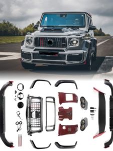 Pour Mercedes Benz W464 Kits de carrosserie mise à niveau vers W464 G900 Modification de voiture en nouvel état May Bach Kits de carrosserie - Product Image 5