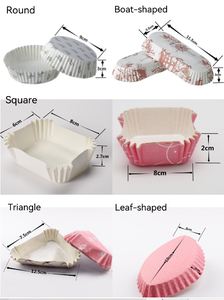 Doublures en papier enduit PET 110g doublures de muffins sans odeur tasse de cuisson de qualité alimentaire moule de cuisson de taille Standard pour Cupcake maison <span class=keywords><strong>boulanger</strong></span> - Product Image 2