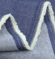 Tissu en coton denim tricoté interlock biologique de 6 oz pour la confection de jeans, vestes, sacs, chemises et robes pour garçons - Vente en gros