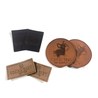 Étiquettes personnalisées en cuir avec logo en relief à coudre pour accessoires de vêtements, étiquettes pour chapeaux, patchs en cuir pour vêtements de marque