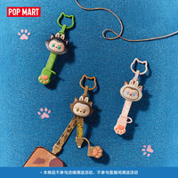 Boîte Mystère POP MART The MONSTERS Cat Mode sur Câble de Recharge Blind Box Labubu Mignon Câble de Chargeur de Téléphone Cadeau de Collection
