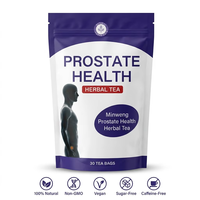 Thé vert biologique aux herbes MWTEA pour la santé de la prostate, soutien naturel du flux urinaire masculin, 30 sachets