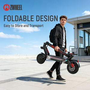 Patinete Eléctrico Plegable ZWHEEL Limited 2026, 52V 25AH, Motor Único de 2000W, Accesorios de Aluminio, 52V 25AH - Product Image 5