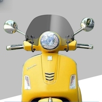 Pare-Brise de Moto Déflecteur de Vent pour Piaggio Vespa GTS300 LX150 Vespa250 PX150