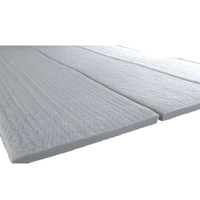 Couverture en fibre céramique de silicate d'aluminium 1260, isolante thermique et ignifuge pour fours