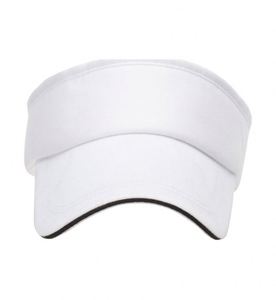 Gorra de sol de verano sin parte superior, ajustable, para maratón, con logotipo personalizado, para publicidad - Product Image 1