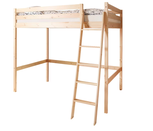 <span class=keywords><strong>Letto</strong></span> a Soppalco Midi in Legno Massello Ecologico con Spazio di Archiviazione e Armadio, Design Moderno <span class=keywords><strong>per</strong></span> Camera da <span class=keywords><strong>Letto</strong></span> dei Bambini - Product Image 2