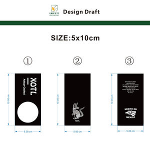 Étiquettes suspendues en carton écologique avec logo 3D en relief, design personnalisé, pour vêtements, chaussures et sacs - Product Image 4