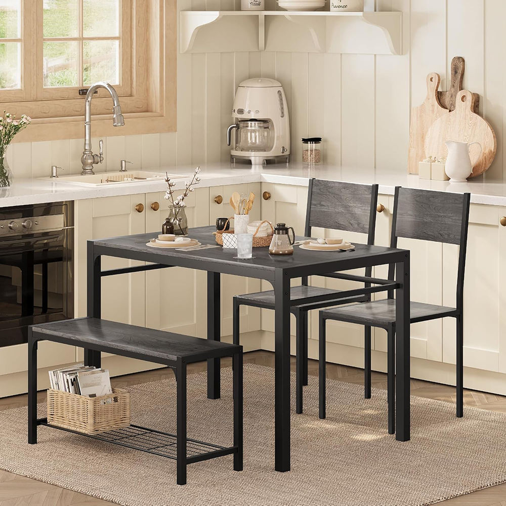 black dining set
