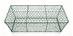 Panier Gabion 100x120mm Maille 2.5mm Revêtement PVC Anti-rouille Supérieur Cage à Pierre pour Ingénierie Mur de Soutènement Coastal Soudage Découpe Hebei - Product Image 1