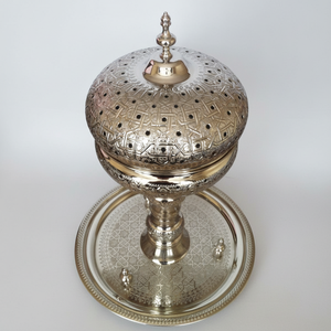 Brûleur d'encens Bakoor moderne pour la maison, la chambre à coucher, la salle d'accueil, le salon, le restaurant, le bar, les fêtes, y compris - Product Image 1