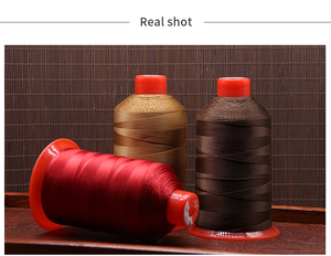 Độ Bền cao <span class=keywords><strong>polyester</strong></span> V90 Tex 90 tex135 Nylon ngoại quan chủ đề 280d/<span class=keywords><strong>3</strong></span> #<span class=keywords><strong>30</strong></span> chỉ may cho giày da - Product Image 5