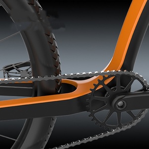 Fourche de vélo de route à double disque en fibre de carbone ELQ26108 avec amortissement pour une conduite fluide sur les terrains accidentés. Double disque - Product Image 2